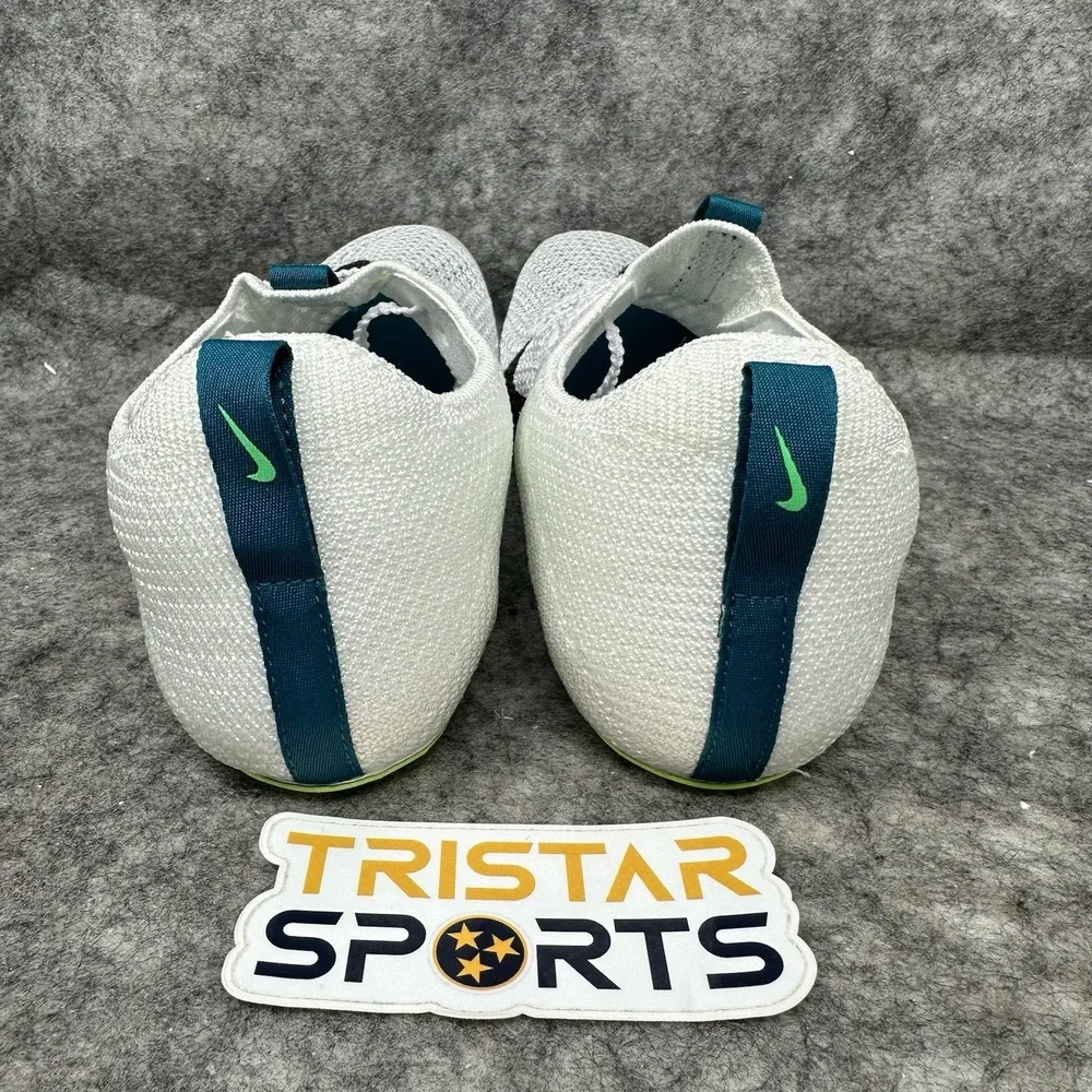 Nike Zoom Superfly Elite 2 Track Shoes Mens Size 6.5 White Green FZ9662-100